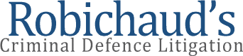 Robichaud's Criminal Lawyers Logo